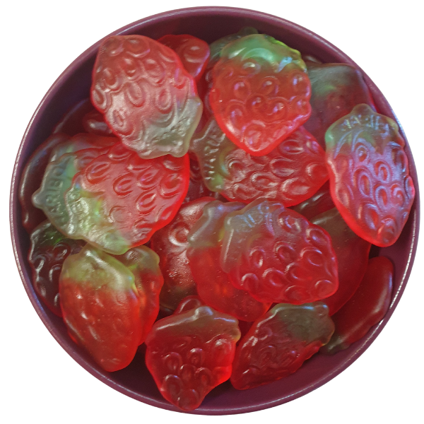 304. Haribo Vingummi Jordbær