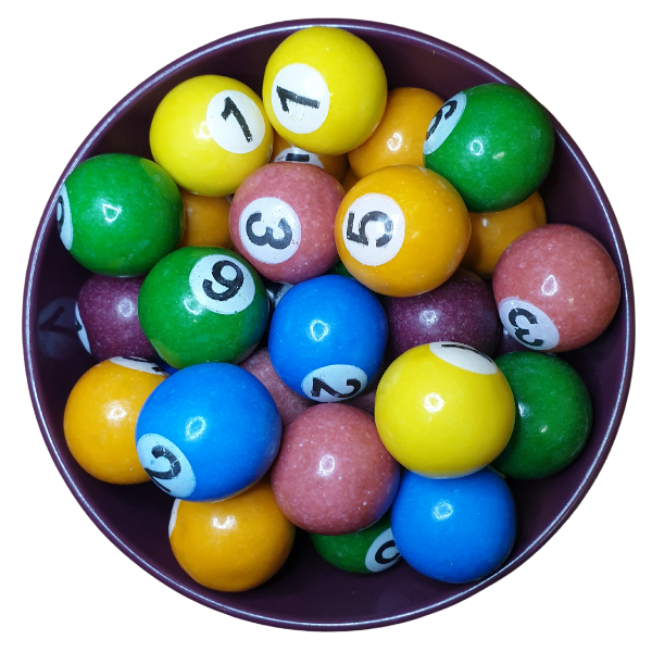 088. ZED Candy Pool Balls Tyggegummi