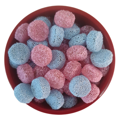 537. Candyland Røde & Blå Knapper